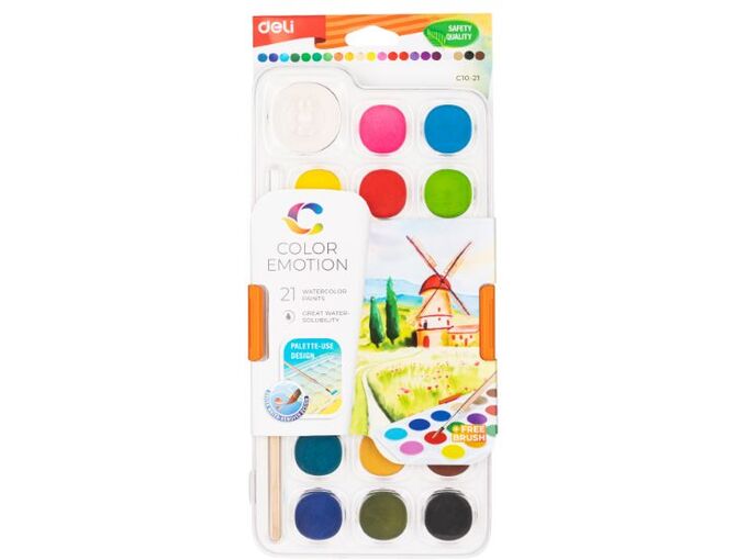 Deli Vodene boje Color Emotion 1/21 EC10-21