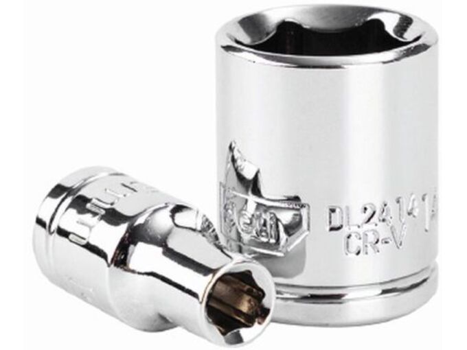 Deli Ključ nasadni 1/2" kratki 18mm EDQ4018