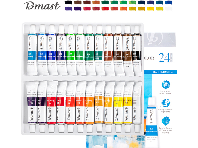Deli Tempere umetničke 12ml Dmast Pebeo 1/24 EC310-24
