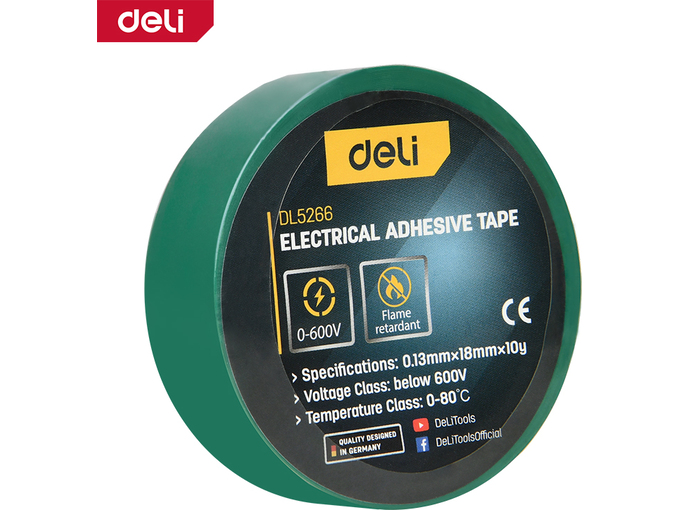 Deli PVC Izolir traka 18mm x 10m EDL5266