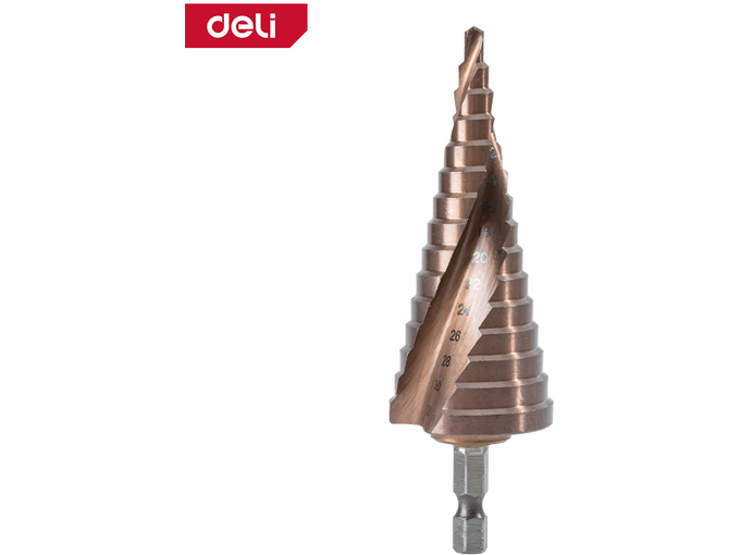 Deli HSS Stepenasta burgija CO 4-32mm EDH-JTZ032-E3