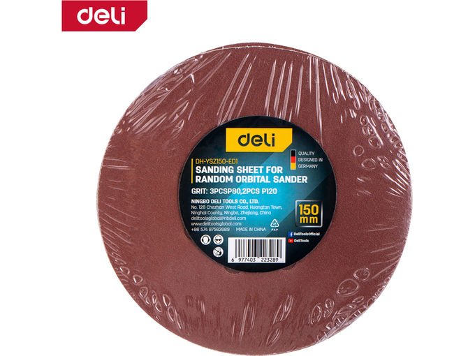 Deli Brusni Listovi 5Kom 150mm EDH-YSZ150-ED1