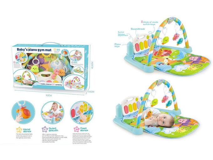 Spino Baby gym prostirka Piano