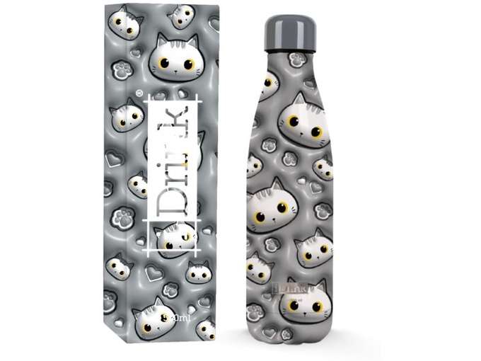 Itotal Metalna boca 500ml Cat ID0453
