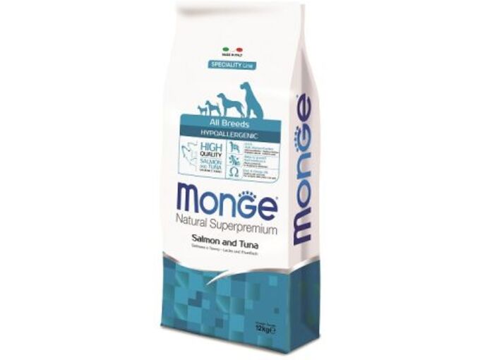 Monge All Breed Hypoallergenic Losos I Tuna 12kg