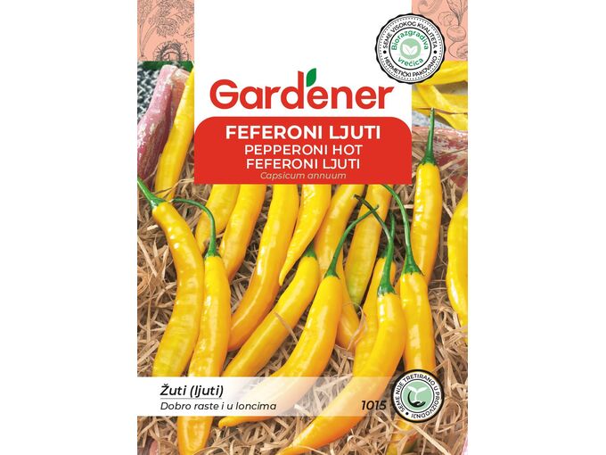 Gardener Feferoni žuti ljuti