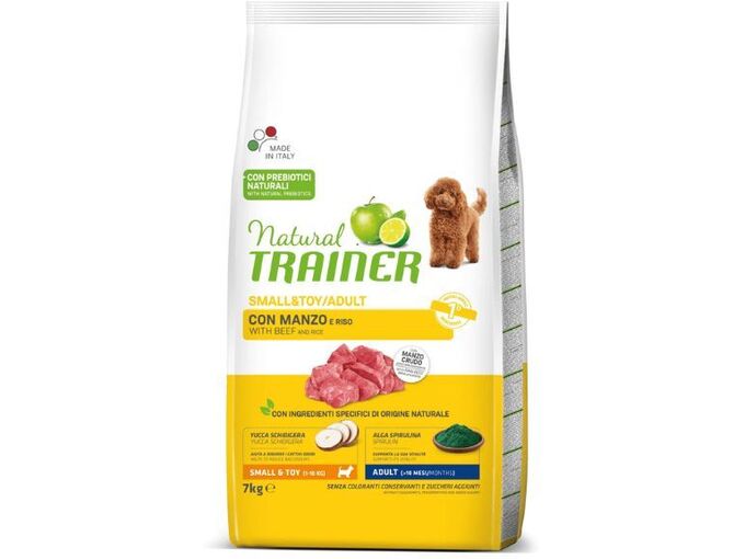 Trainer Natural Small Toy Manzo E Riso 7kg