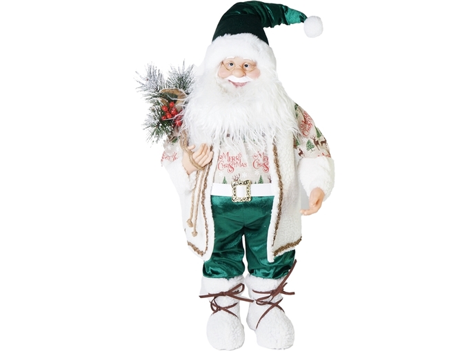 Novogodišnja figura Deda Mraz 65cm
