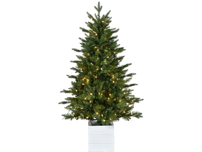 Novogodišnja jelka u saksiji sa led svetlom 91X137cm 200LED 426T PVC