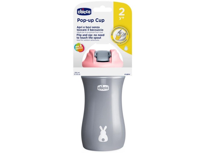 Chicco Flašica sa mekanim piskom 350ml 24m+