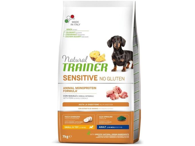 Trainer Natural Mini Sensitive No Gluten Pork 7kg