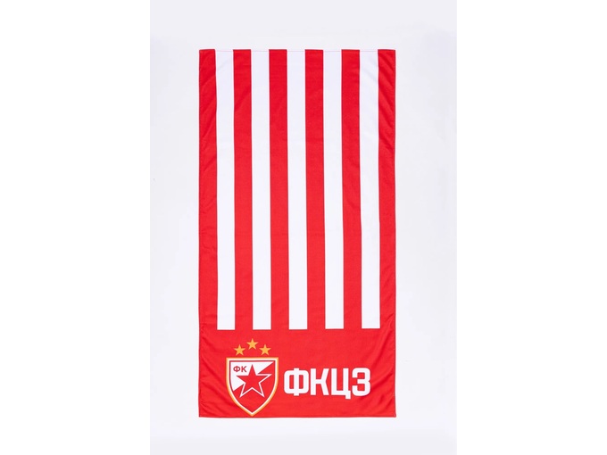 Stefan Plažni peškir Crvena Zvezda Classic pruga 70x140