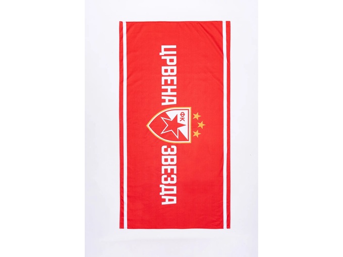 Stefan Plažni peškir Crvena Zvezda logo 70x140