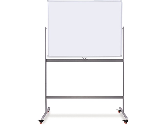 Offishop Bela tabla magnetna viseća sa postoljem lux 60x90 OF338