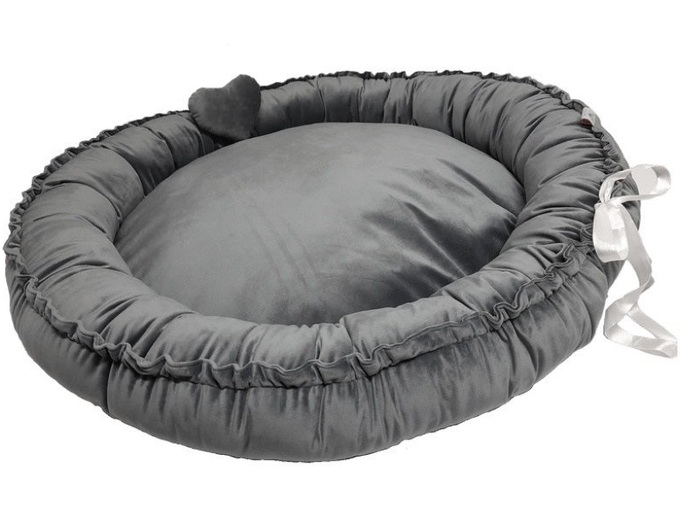 Spott Pet Jastuk Gnezdo plišani prečnik 80 cm (unutrašnji 42 cm) punjen Memori penom