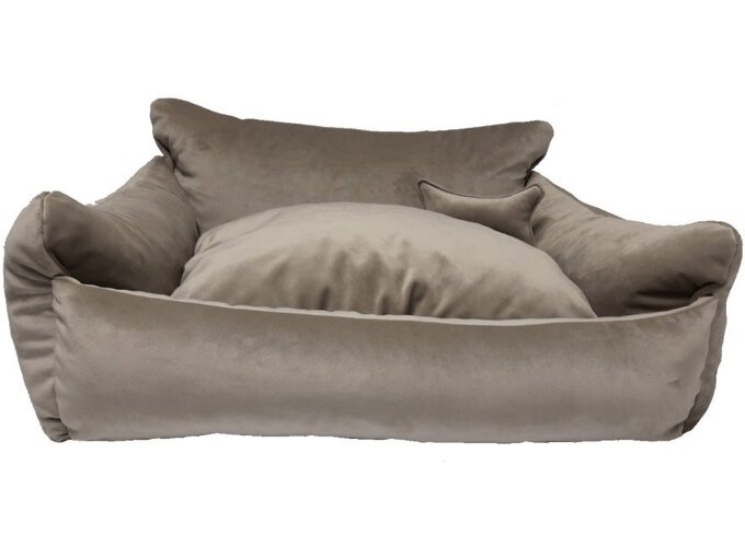 Spott Pet Fotelja plišana 130x70 /(22-30-42 cm) punjena Memori penom