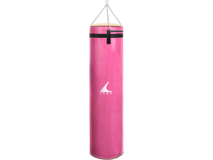 Džak za boks Lady 150x35cm - Iron Sport Lady džak za box pink - vreća za udaranje 150x35cm - poklon kuka