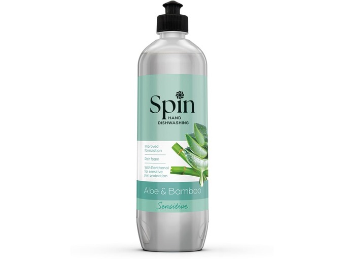 Spin Deterdžent za posuđe Aloe&Bamboo 800ml