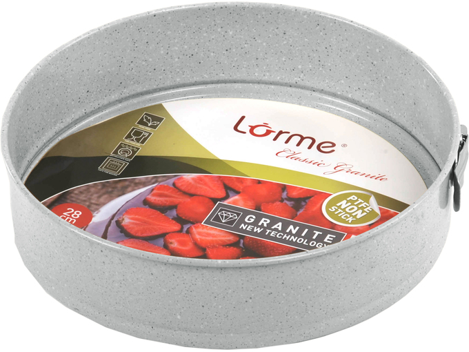 Lorme Kalup za tortu basic granit 28x6.8cm
