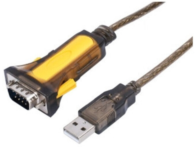 E-Green Adapter USB2.0 tip A - RS-232 1.5m