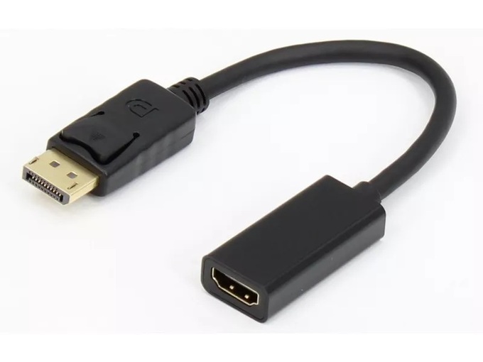 E-Green Adapter DisplayPort 1.4 - HDMI 2.0 kabl 20cm