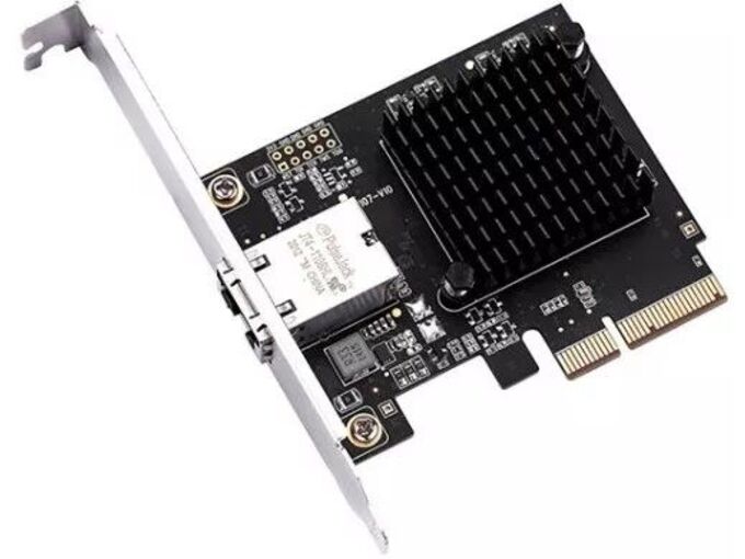 E-Green PCI-Express kontroler x 4 na 1-port RJ45 10 Gigabit Ethernet adapter