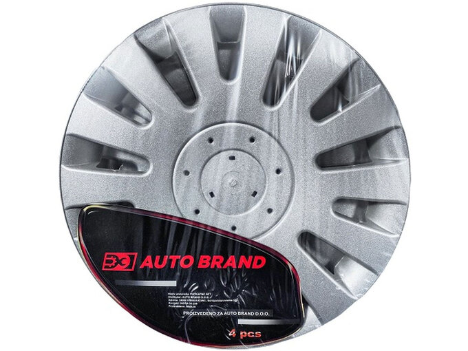 888 Car Accessories Univerzalne ratkapne 14" Silver Set