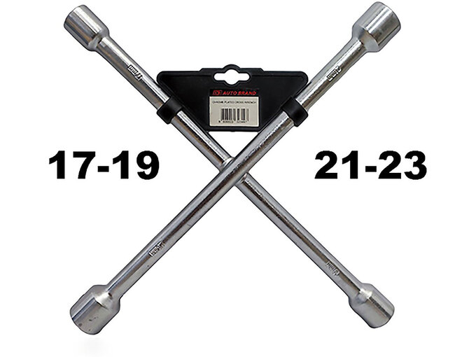 888 Car Accessories Ključ za točkove Krst 17/19/21/23