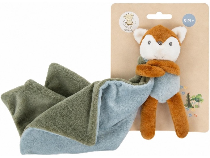 BBO Plišana igračka Ćebence za utehu bebe Fox YT24462