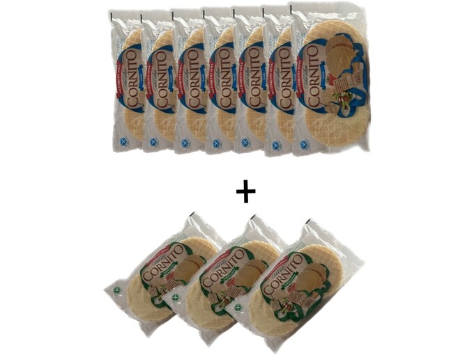 Cornito Beskvasni krekeri bez glutena 100g - 10 komada