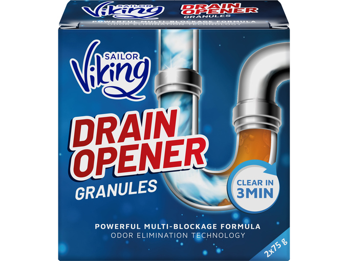 Viking Sredstvo za otpušavanje odvoda 75g x2