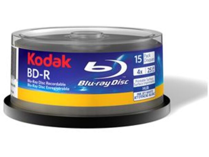 Kodak BD-R 25GB 4x, 15 kom na štapu, Blu-Ray