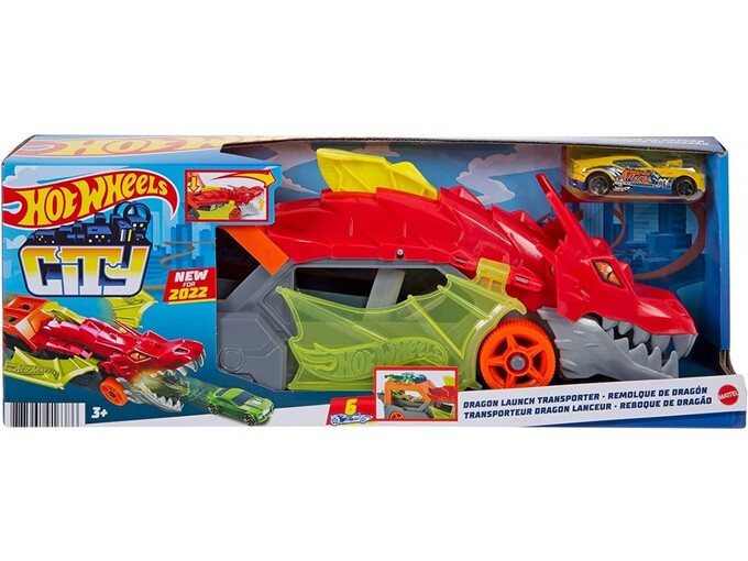 Hot Wheels Zmaj Transporter
