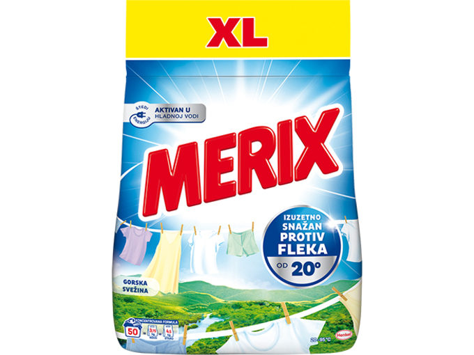 Merix Prašak za veš Gorska Svežina 3.75kg 50WL