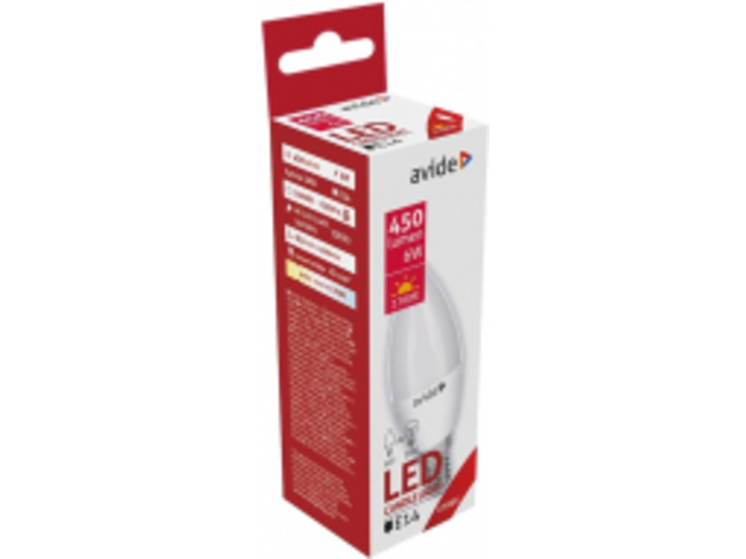 Avide Led SMD sijalica E14 450lm C35 2K 6W