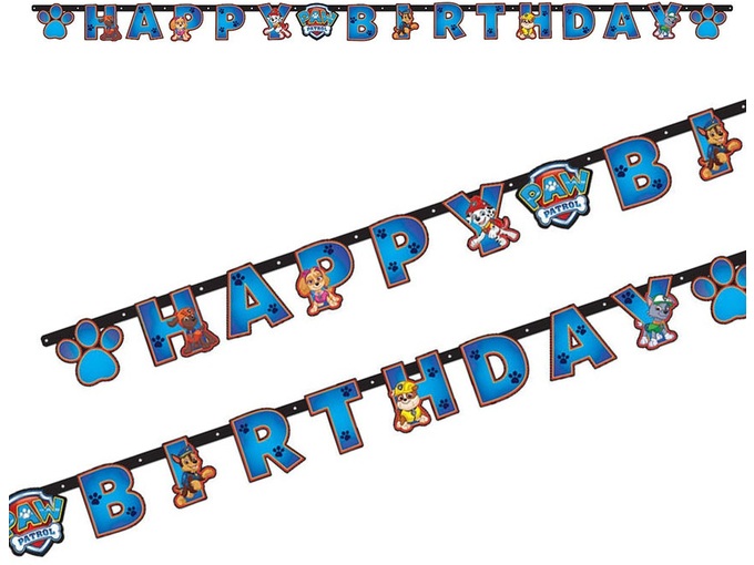 Amscan Baner Paw Patrol 179.8x13.7cm