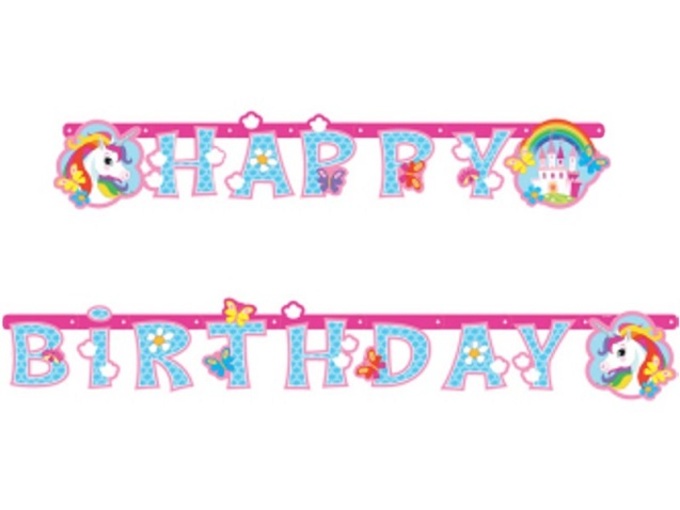 Amscan Baner Unicorn 180x15cm