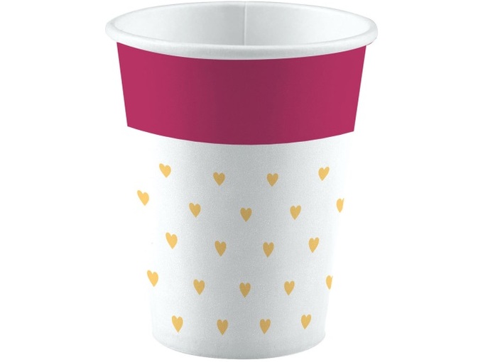 Amscan Čaše Everyday Love 1/8