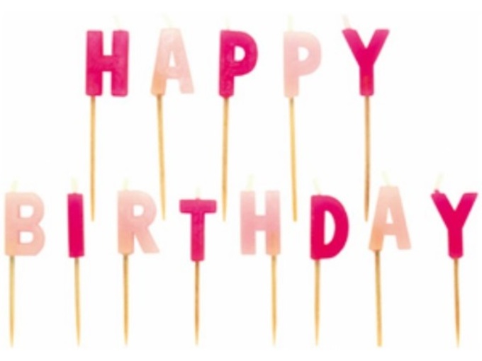 Amscan Svećice Happy Bday