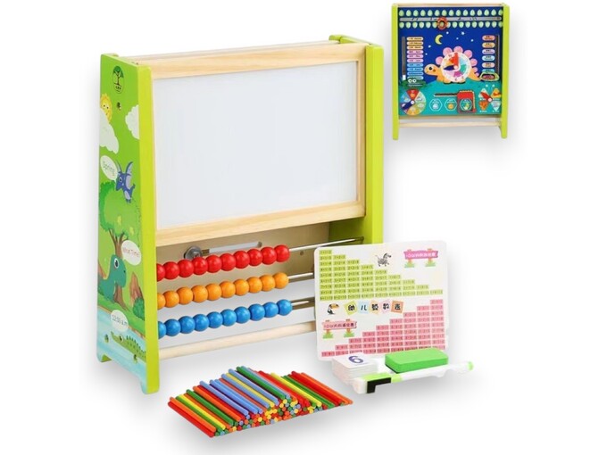 BBO Drvena igračka Multifunkcionalna tabla GB-049