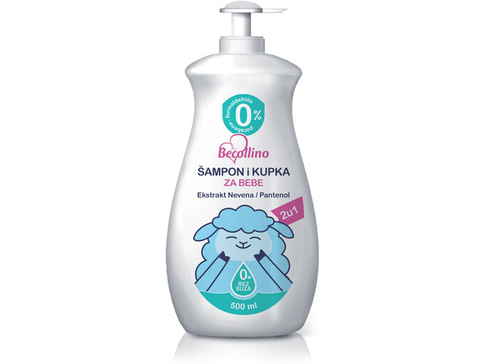 Becollino Šampon kupka za bebe 2u1 500ml