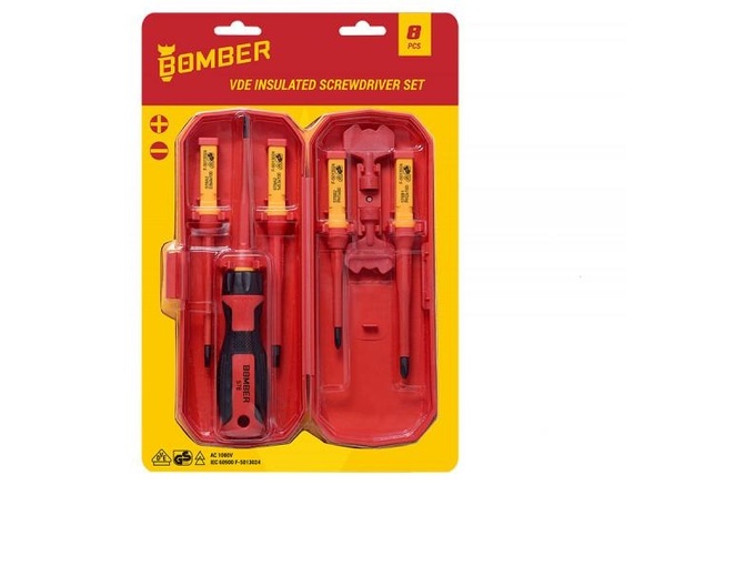 Bomber Set VDE odvijača 8kom