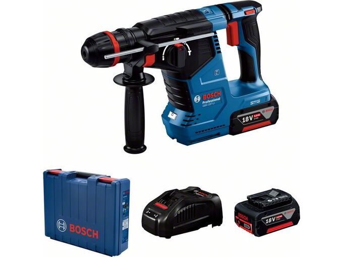 Bosch Akumulatorski elektro-pneumatski čekić za bušenje sa jednom steznom glavom GBH 187-LI +Kofer 0611923121