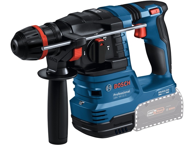 Bosch Akumulatorski elektro-pneumatski čekić / bušilica GBH 18V-22 X - 0611924100