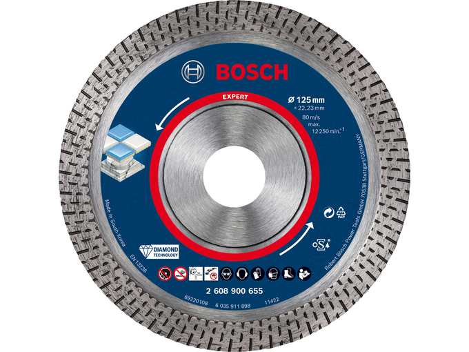 Bosch Dijamantska ploča HardCeramic Expert 125mm 2608900655