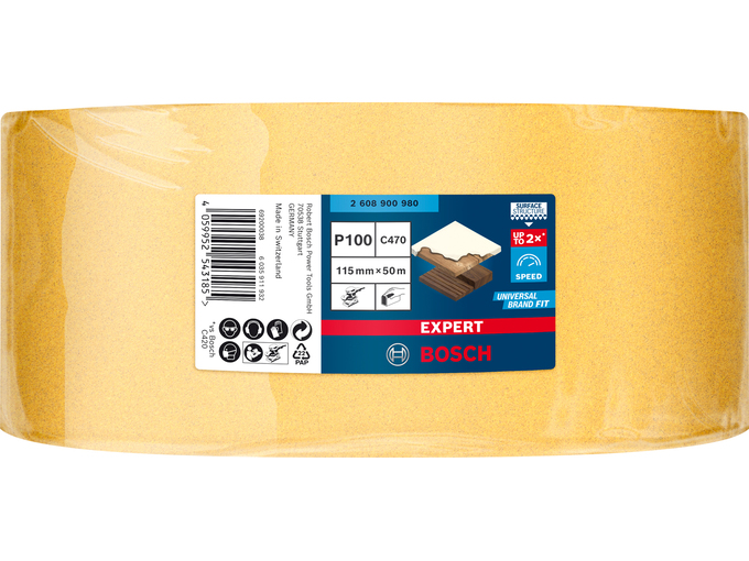 Bosch Papir rolna C470 115mm 50m P100 Expert 2608900980