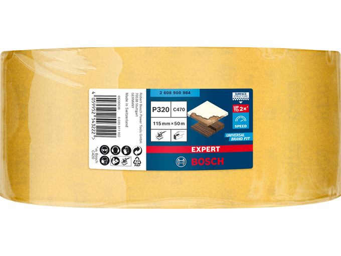 Bosch Papir rolna C470 115mm 50m P320 Expert 2608900984