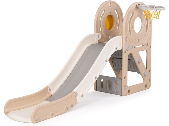 Chipolino Set tobogan i koš Duck 2u1