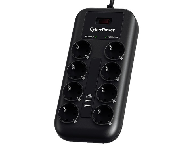 CyberPower Produžni kabl prenaponska zaštita P0820SUF0