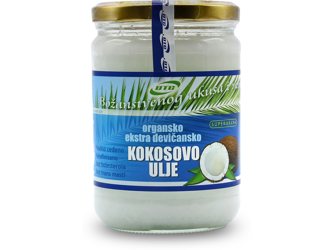 DTC Organsko Kokosovo ulje ekstra devičansko 500ml